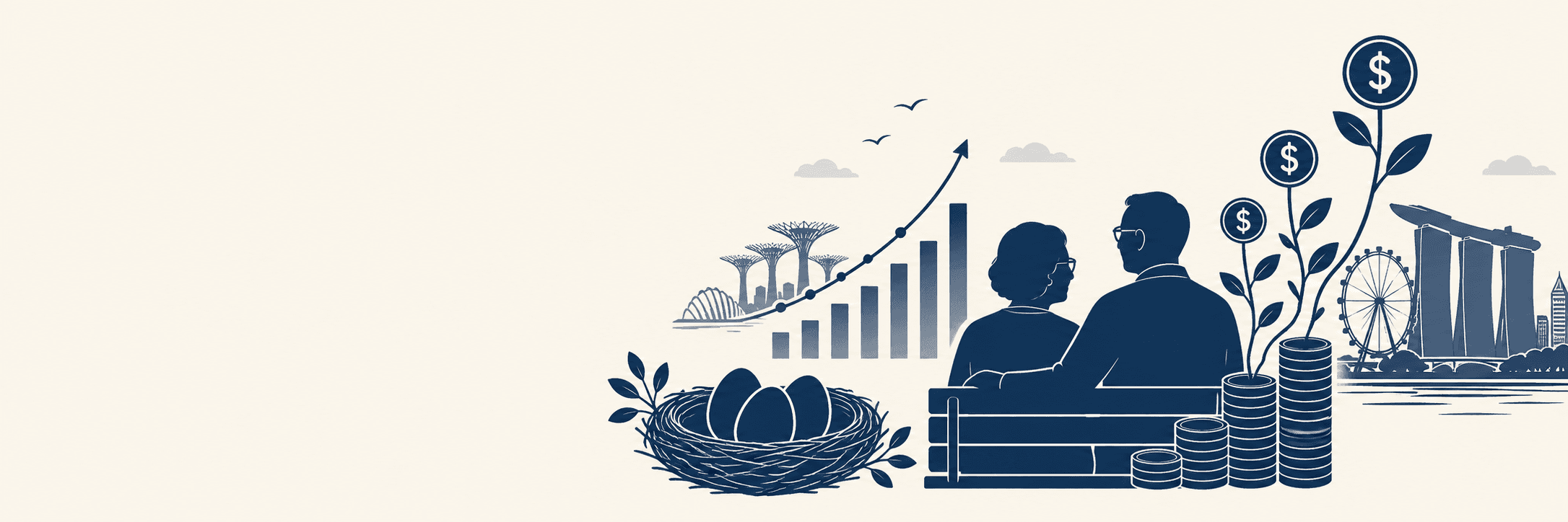 Retirement illustration